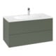 V&B Waschtischunterschrank Auszugbeleuchtung Antao 98,8x50,4x49,6cm, o Fr., leaf gre. m Lac