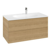 V&B Waschtischunterschrank Auszugbeleuchtung Antao 98,8x50,4x49,6cm, o. Front, honey oak-3