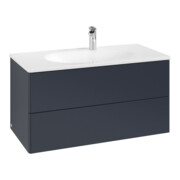 V&B Waschtischunterschrank Auszugbeleuchtung Antao 98,8x50,4x49,6cm, o. Front, md bl. m Lac