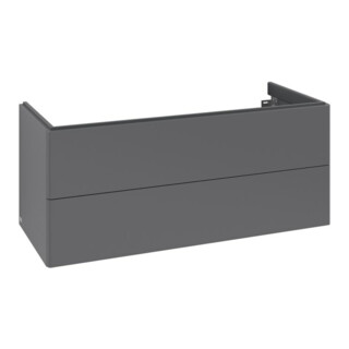 V&B Waschtischunterschrank Auszugsbeleuchtung Antao 118,8x50,4x49,3cm, o Fr., Anthrac. m Lac