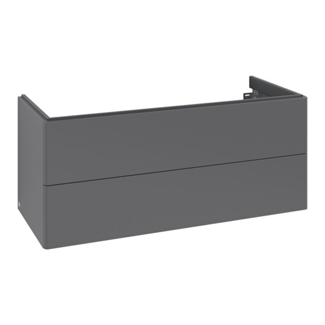 V&B Waschtischunterschrank Auszugsbeleuchtung Antao 118,8x50,4x49,3cm, o Fr., Anthrac. m Lac