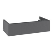 V&B Waschtischunterschrank Auszugsbeleuchtung Antao 98,8x25,6x49,3cm, m Fr., Anthrac. m Lac
