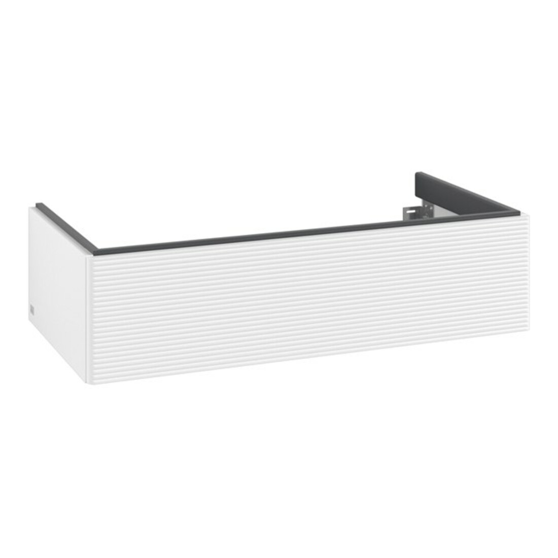 V&B Waschtischunterschrank Auszugsbeleuchtung Antao 98,8x25,6x49,3cm, m Front, wh. m lacquer