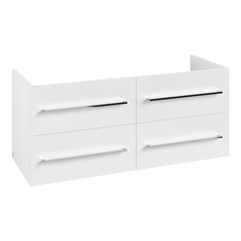 V&B Waschtischunterschrank Avento 118x51,4x48cm, 4 A, wd, G vc g, Bri wh.