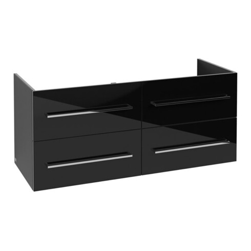 V&B Waschtischunterschrank Avento 118x51,4x48cm, 4 A, wd, G vc g, cry bla