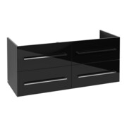 V&B Waschtischunterschrank Avento 118x51,4x48cm, 4 A, wd, G vc g, cry bla