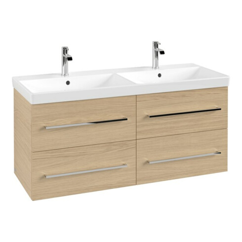 V&B Waschtischunterschrank Avento 118x51,4x48cm, 4 A, wd, G vc g, Nord Oa