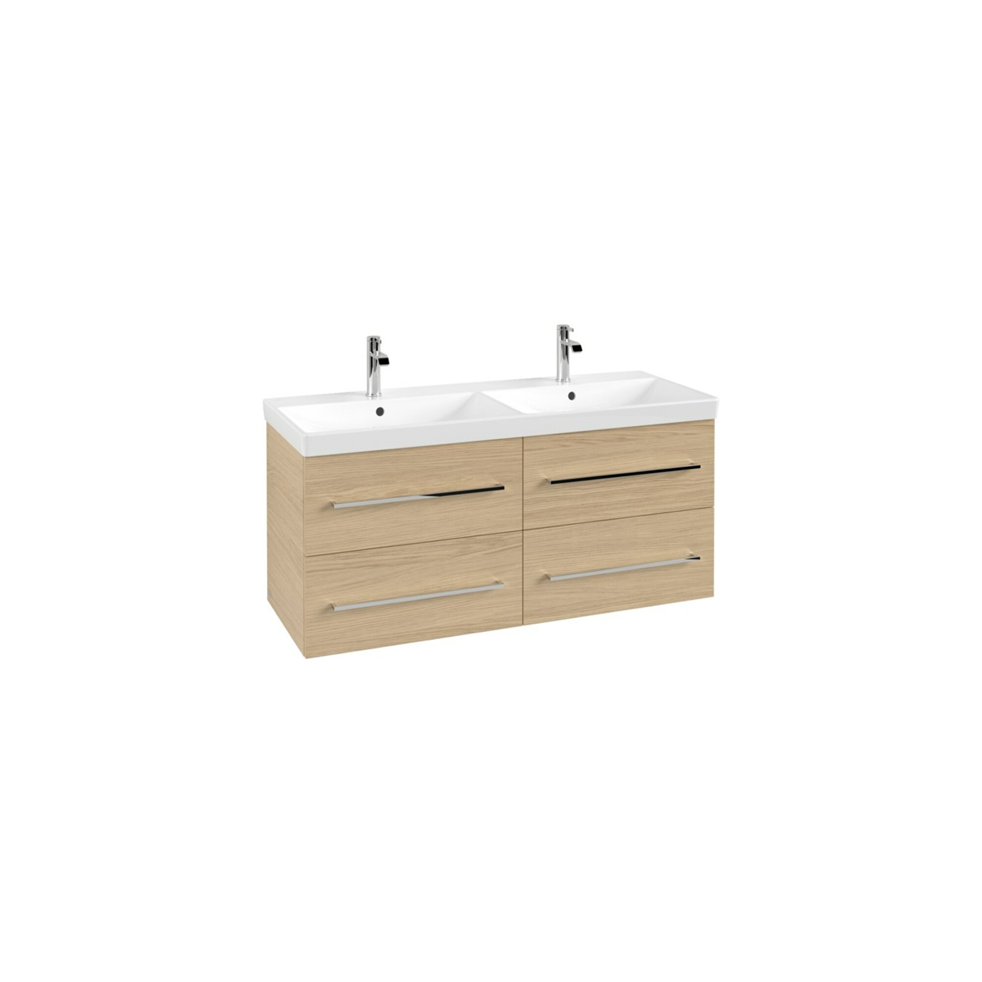 V&B Waschtischunterschrank Avento 118x51,4x48cm, 4 A, wd, G vc g, Nord Oa ; Villeroy & Boch