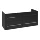 V&B Waschtischunterschrank Avento 118x51,4x48cm, 4 A, wd, G vc g, volc bla-1