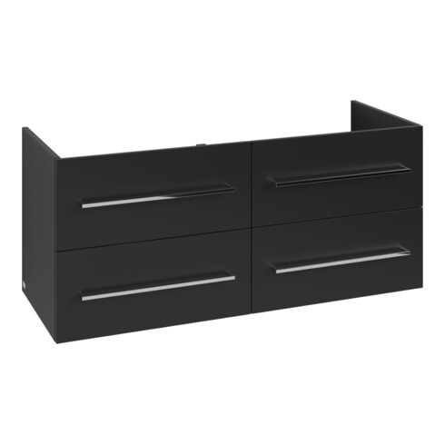 V&B Waschtischunterschrank Avento 118x51,4x48cm, 4 A, wd, G vc g, volc bla