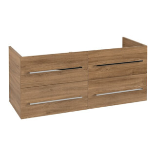 V&B Waschtischunterschrank Avento 118x51,4x48cm, 4 A, wd, G vc gl., Kan Oa