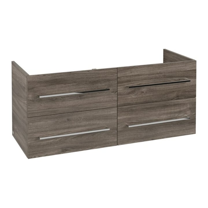 V&B Waschtischunterschrank Avento 118x51,4x48cm, 4 A, wd, G vc gl., st. Oa