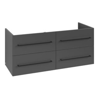 V&B Waschtischunterschrank Avento 118x51,4x48cm, 4 A, wd, G vo bla, graph.
