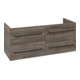 V&B Waschtischunterschrank Avento 118x51,4x48cm, 4 A, wd, G vo bla, st. Oa-1