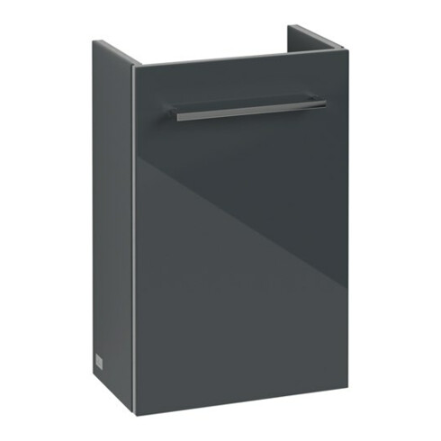 V&B Waschtischunterschrank AVENTO 34x51,4x20,2cm, Anschl li, 1 T, cryst Gr