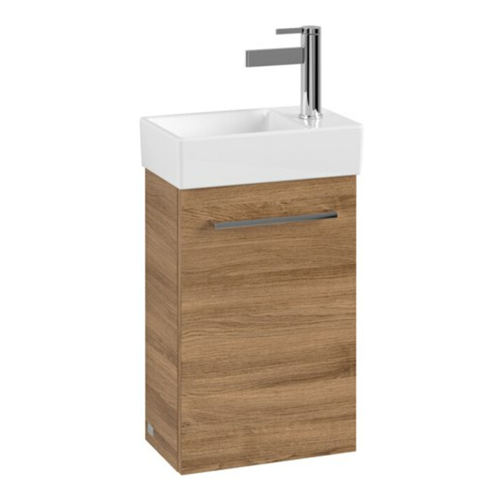 V&B Waschtischunterschrank Avento 34x51,4x23,4cm, 1 T, l, G vc gl., Kan Oa