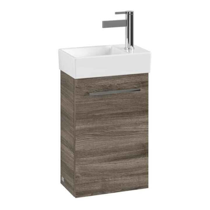 V&B Waschtischunterschrank Avento 34x51,4x23,4cm, 1 T, l, G vc gl., st. Oa