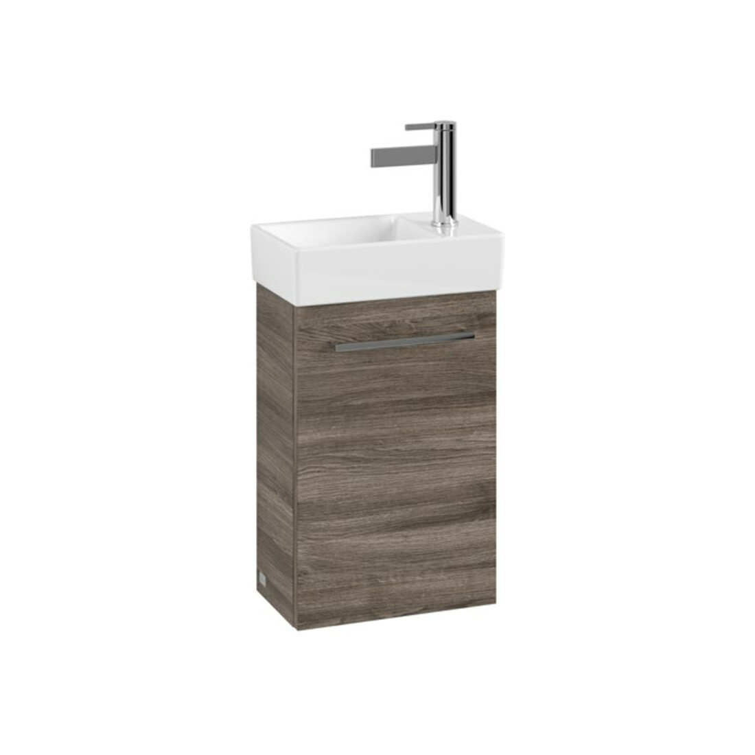 V&B Waschtischunterschrank Avento 34x51,4x23,4cm, 1 T, l, G vc gl., st. Oa