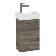 V&B Waschtischunterschrank Avento 34x51,4x23,4cm, 1 T, r, G vc gl., st. Oa-4