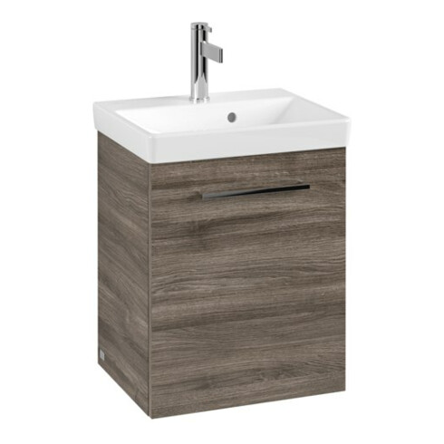 V&B Waschtischunterschrank Avento 43x51,4x38,4cm, 1 T, l, G vc gl., st. Oa
