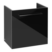V&B Waschtischunterschrank Avento 53x51x38cm, 1 T, l, G vc gl., cryst bla