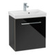 V&B Waschtischunterschrank Avento 53x51x38cm, 1 T, r, G vc gl., cryst bla-3