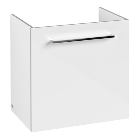 V&B Waschtischunterschrank Avento 53x51x38cm, 1 T, r, G vc gl., cryst wh.