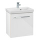 V&B Waschtischunterschrank Avento 53x51x38cm, 1 T, r, G vc gl., cryst wh.-3