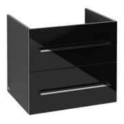 V&B Waschtischunterschrank Avento 58x51,4x48cm, 2 A, wd, G vc g, cryst bla