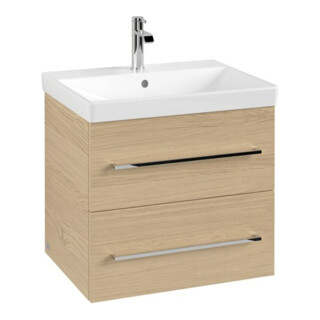 V&B Waschtischunterschrank Avento 58x51,4x48cm, 2 A, wd, G vc gl., Nord Oa