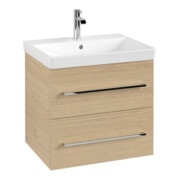 V&B Waschtischunterschrank Avento 58x51,4x48cm, 2 A, wd, G vc gl., Nord Oa