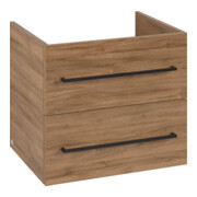 V&B Waschtischunterschrank Avento 58x51,4x48cm, 2 A, wd, G vo bla, Kan Oa