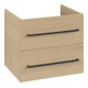 V&B Waschtischunterschrank Avento 58x51,4x48cm, 2 A, wd, G vo bla, Nord Oa-1