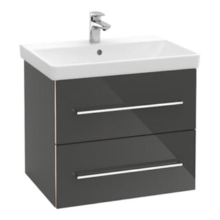 V&B Waschtischunterschrank Avento 63x51,4x48cm, 2 A, wd, G vc g, Bri wh.