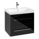 V&B Waschtischunterschrank Avento 63x51,4x48cm, 2 A, wd, G vc g, cryst bla-1