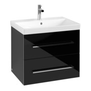 V&B Waschtischunterschrank Avento 63x51,4x48cm, 2 A, wd, G vc g, cryst bla