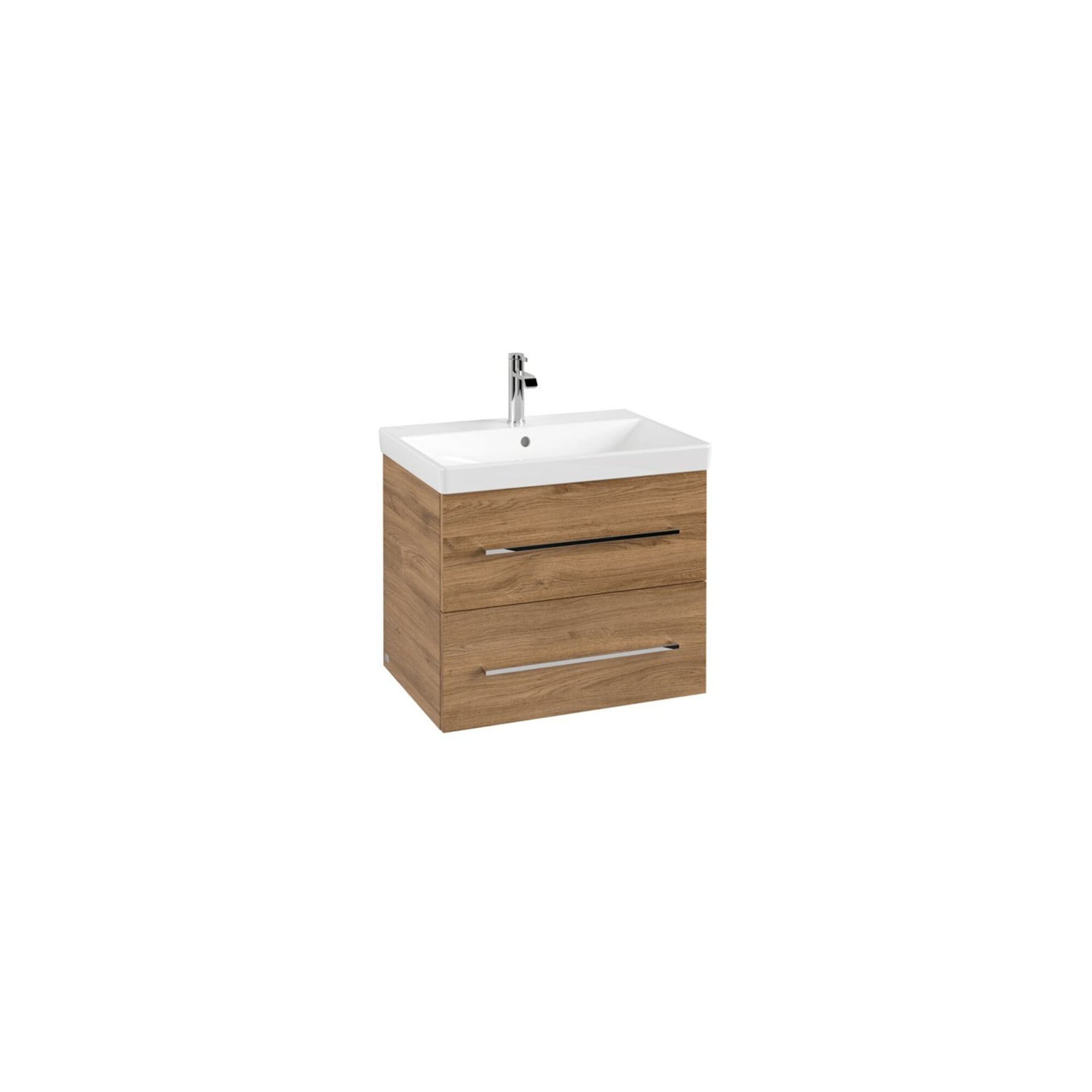 V&B Waschtischunterschrank Avento 63x51,4x48cm, 2 A, wd, G vc gl., Kan Oa ; Villeroy & Boch