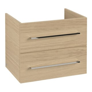 V&B Waschtischunterschrank Avento 63x51,4x48cm, 2 A, wd, G vc gl., Nord Oa