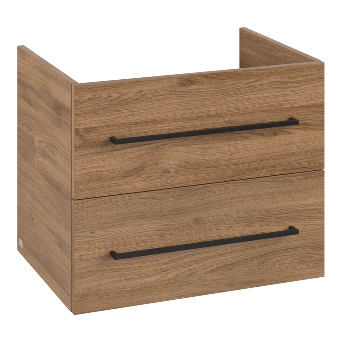 V&B Waschtischunterschrank Avento 63x51,4x48cm, 2 A, wd, G vo bla, Kan Oa