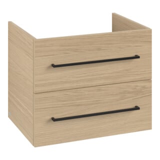 V&B Waschtischunterschrank Avento 63x51,4x48cm, 2 A, wd, G vo bla, Nord Oa