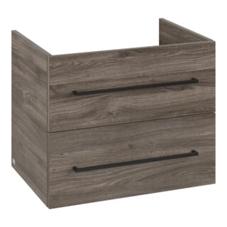 V&B Waschtischunterschrank Avento 63x51,4x48cm, 2 A, wd, G vo bla, st. Oa