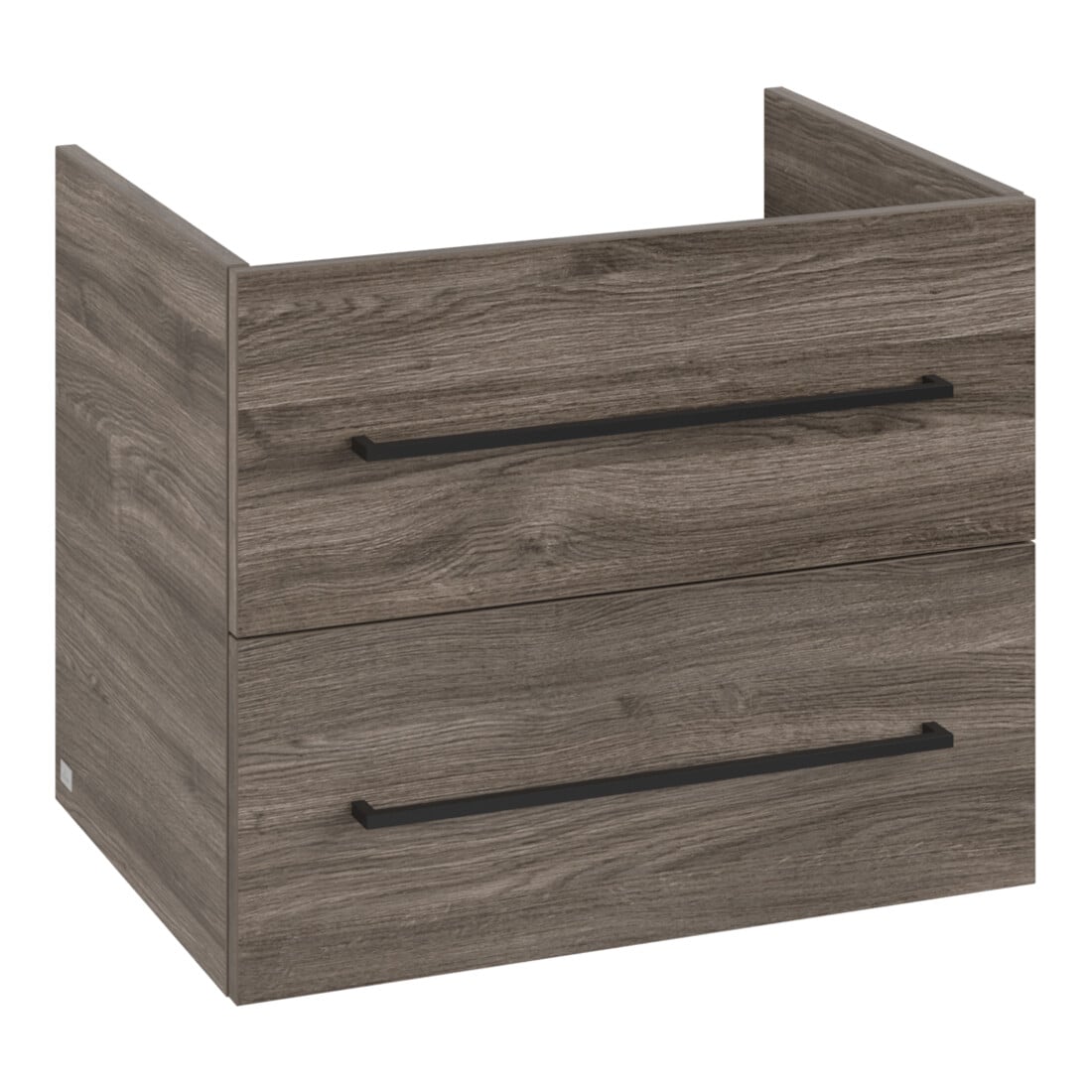 V&B Waschtischunterschrank Avento 63x51,4x48cm, 2 A, wd, G vo bla, st. Oa