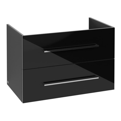 V&B Waschtischunterschrank Avento 78x51,4x48cm, 2 A, wd, G vc g, cryst bla