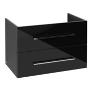 V&B Waschtischunterschrank Avento 78x51,4x48cm, 2 A, wd, G vc g, cryst bla