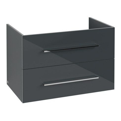V&B Waschtischunterschrank Avento 78x51,4x48cm, 2 A, wd, G vc g, cryst Gr
