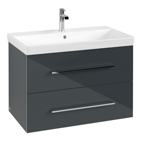 V&B Waschtischunterschrank Avento 78x51,4x48cm, 2 A, wd, G vc g, cryst Gr