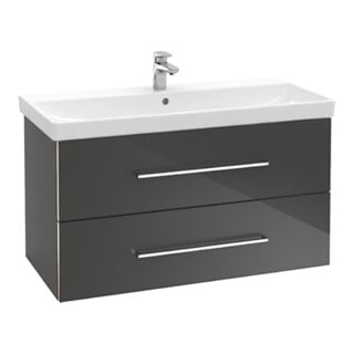 V&B Waschtischunterschrank Avento 78x51,4x48cm, 2 A, wd, G vc g, volc bla