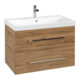 V&B Waschtischunterschrank Avento 78x51,4x48cm, 2 A, wd, G vc gl., Kan Oa-3