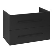 V&B Waschtischunterschrank Avento 78x51,4x48cm, 2 A, wd, G vo b, volc bla