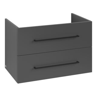 V&B Waschtischunterschrank Avento 78x51,4x48cm, 2 A, wd, G vo bla, graph.